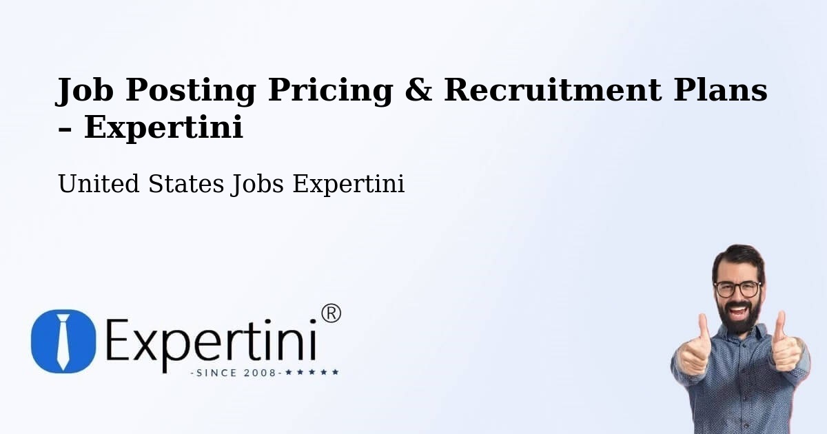 Job Posting Pricing & Recruitment Plans – Lubbock - Lubbock, United States Jobs Expertini